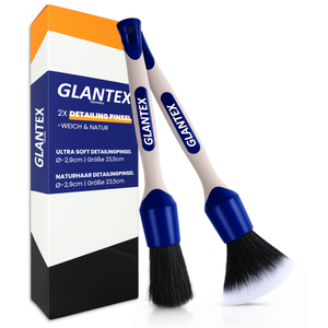 glantexpro.comtailing Pinsel Set mit 2 Pinseln, je 23,5 cm