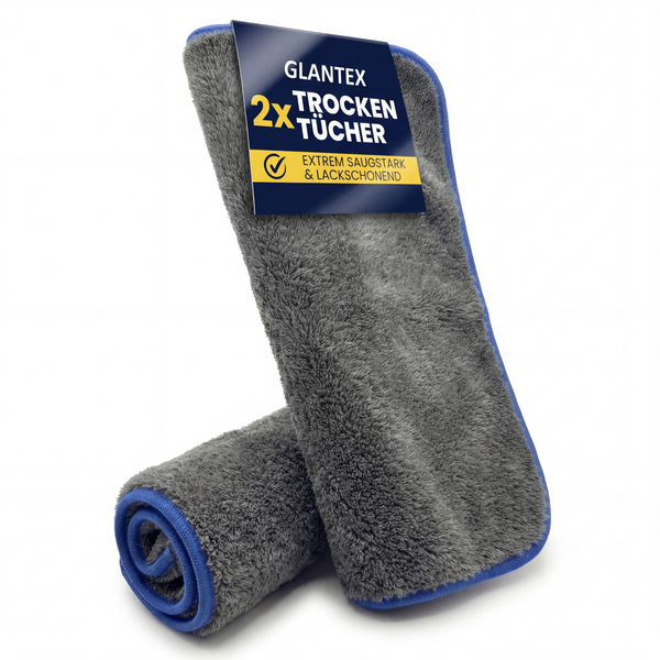 GLANTEX Trockentücher 800 GSM, 40x40 cm