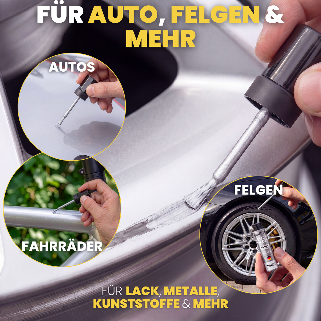 Farbfeld RAL 9006 Weißaluminium metallic